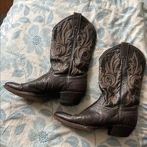Brown Western Cowboy Boots